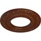 Ekena Millwork Andrea Medallion (Canopies up to 4 1/8"), 8 1/8"OD x 4 1/8"ID x 1/2"P, Burnished Mahogany Crackle CM08ADBMC - alternate 2